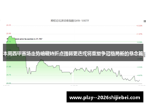 本周西甲赛场走势暗藏转折点强弱更迭或将重塑争冠格局新的悬念篇